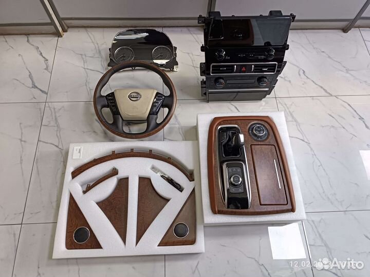 Комплект рестайлинга салона Nissan Patrol Y62