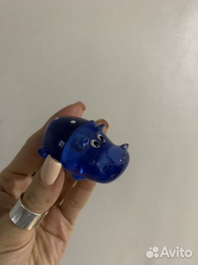 Фоторамка-магнит бегемот