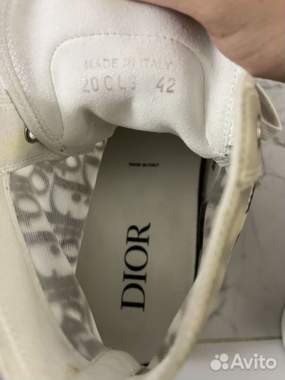 Кеды dior b23 oblique оригинал