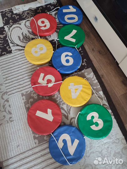 Мягкие цифры Шагайка