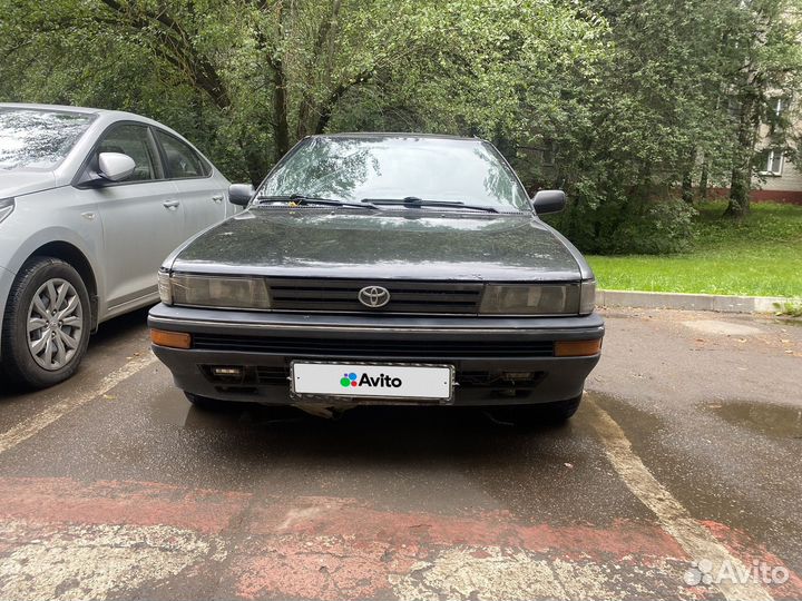 Toyota Corolla 1.6 МТ, 1991, битый, 328 600 км