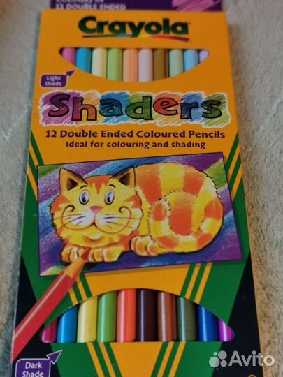 Фломастеры, карандаши, мелки Crayola