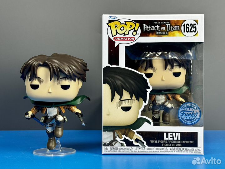 Funko Pop Anime 1625 Levi (Attack on Titan SE Exc)