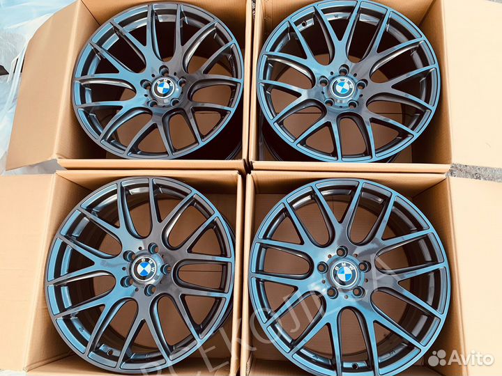 3SDM R18 5-120 bmw графит разноширокие диски