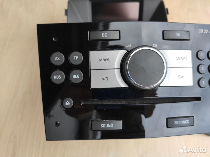 CD30MP3 Aux + Gid Delphi 3-х строчный Opel Astra H