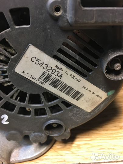 Генератор Для бмв Е60 с двигателем N62B44