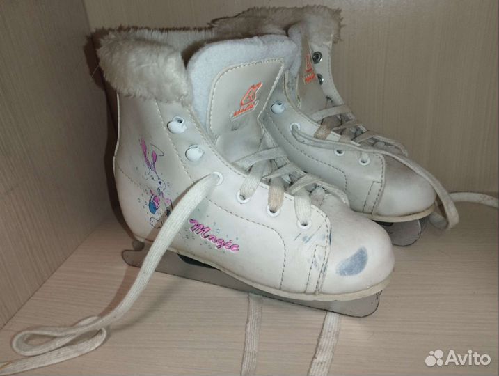 Коньки детские 2 лезвия