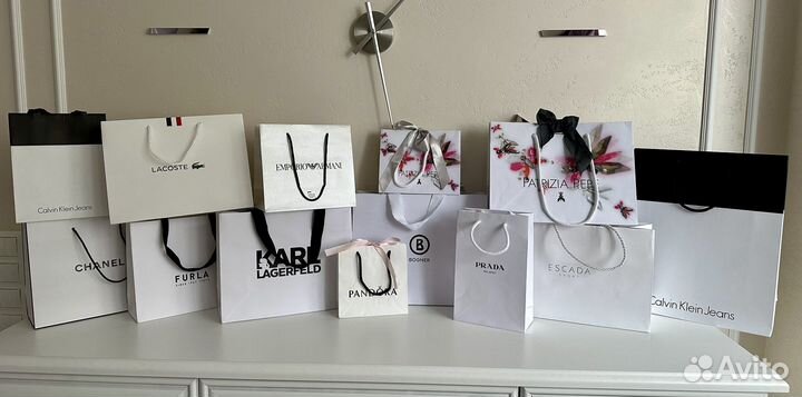 Оригинальные брендовые пакеты