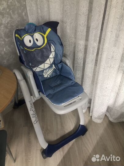 Стульчик для кормления chicco polly