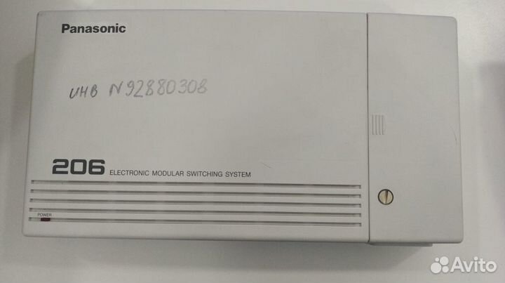 Мини атс Panasonic KX-T206RU и системный телефон
