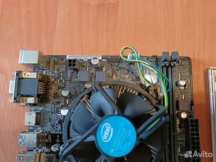 Материнская плата H110M-R/C/SI (комплект)