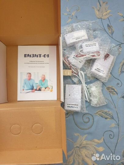 Вибрационно световая беспроводная система визит 01