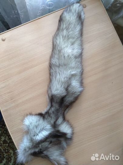 Мех песца, хвост