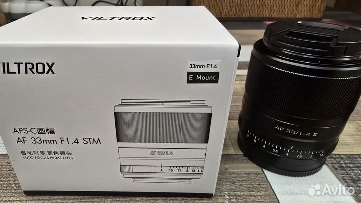 Viltrox 33 1.4 sony E APS-C