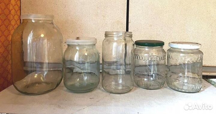 Стеклянные крышки для банок СССР