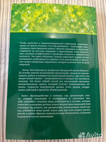 Книга Эми Эдмондсон 