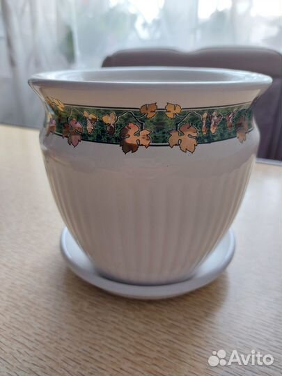 Горшочки для цветов керамические