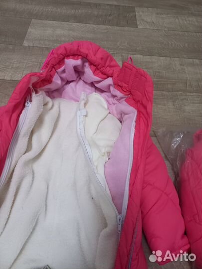 Детский зимний комбинезон на девочку