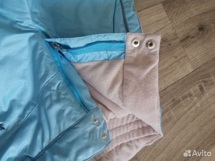 Брюки горнолыжные зимние утеплённые для девочки