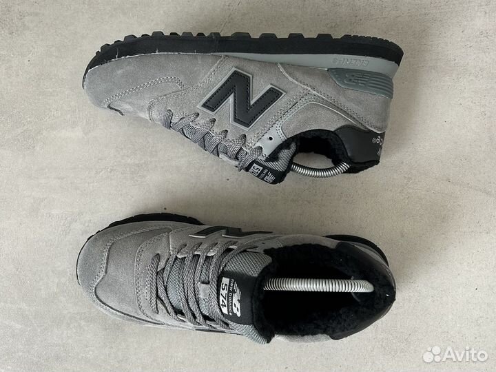Кроссовки зимние на меху New Balance 574 (38)