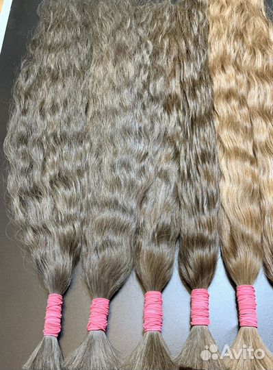 Волосы для наращивания, 50см, рассрочка