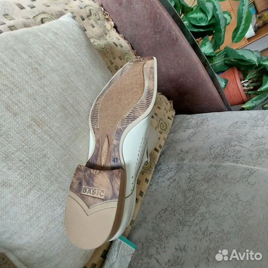 Туфли мужские летние 41 размер натуральная кожа