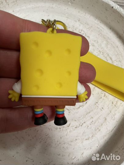 Брелок для ключей, сумки Губка Боб