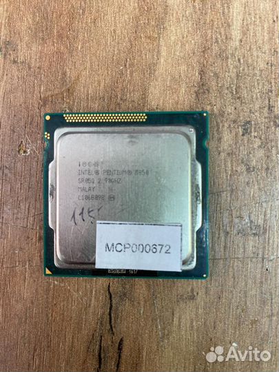 Процессор Intel Pentium G850 2.9GHz сокет LGA1155