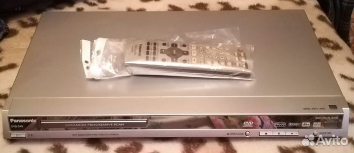 DVD-плеер проигрыватель Panasonic DVD-S49