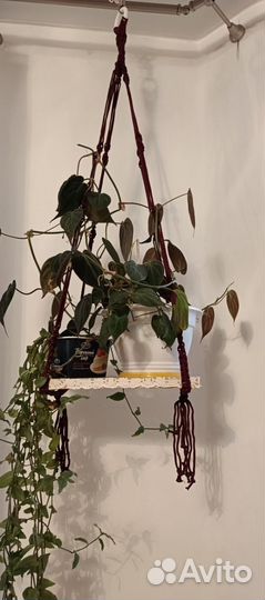 Полка в стиле макраме,авторская работа, новая