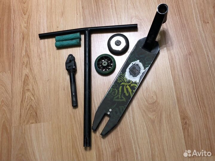 Запчасти на трюковой самокат