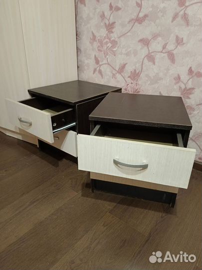 Тумба прикроватная 2 шт