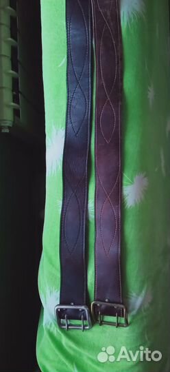 Ремень кожаный офицерский