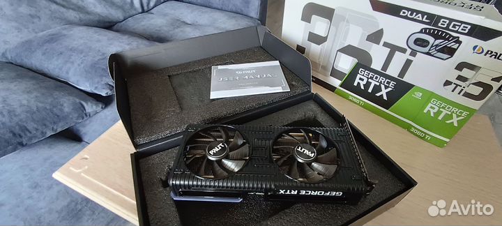 Видеокарта nVidia GeForce RTX3060 Ti 8Gb gddr6