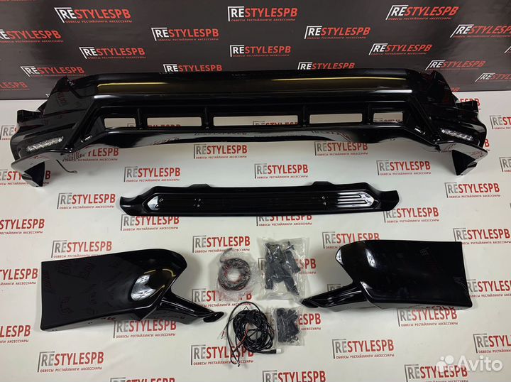 Обвес Toyota Land Cruiser Prado 150 TRD Черный