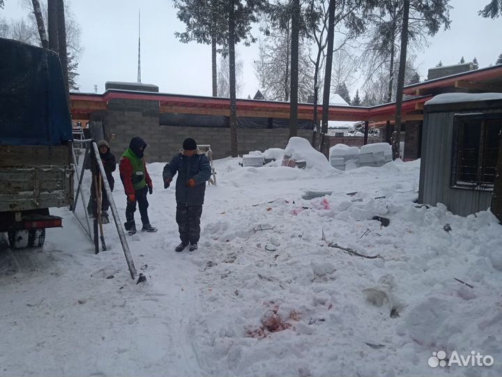 Вывоз мусора, газелью/ контейнером/ демонтаж