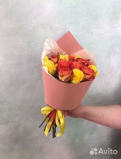 Букет роз для женщины