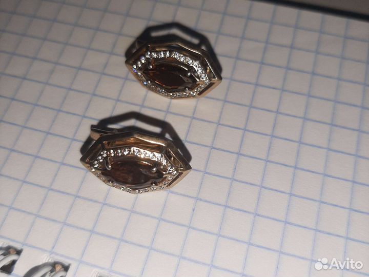 Серебряные серьги