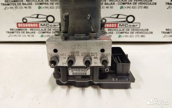 Блок абс 8E0614517BF Seat Exeo (3R) 2008 - 2013 года