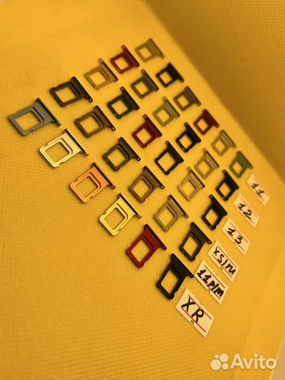 Лоток sim - катры на iPhone