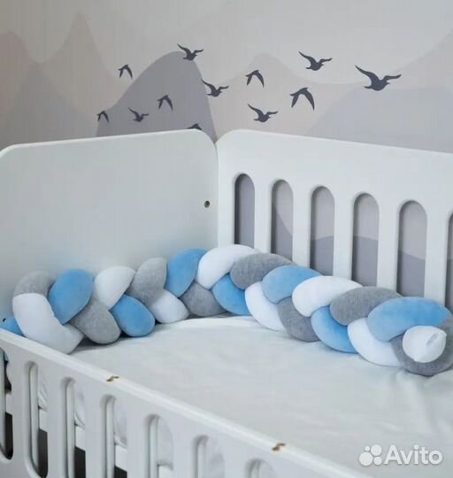 Бортик косичка