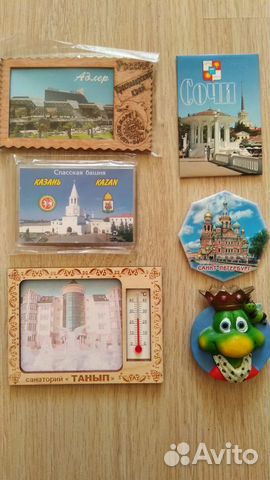 Магнит на холодильник зарубежный