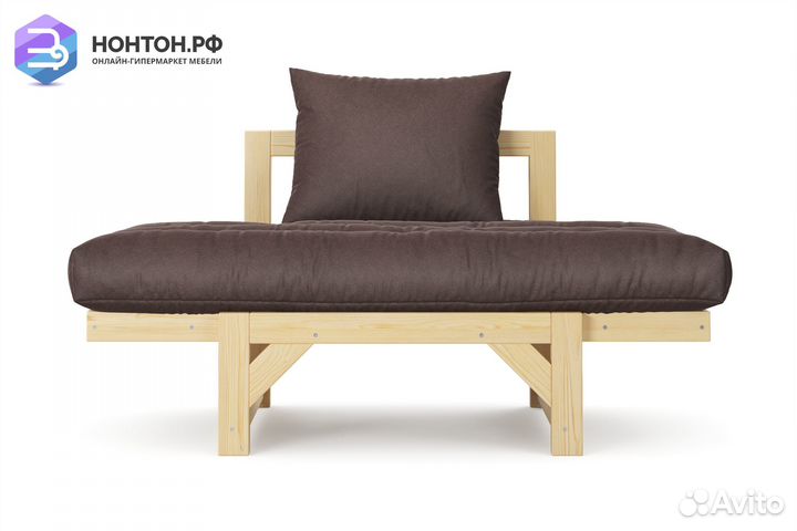 Кресло Амбер коричневое