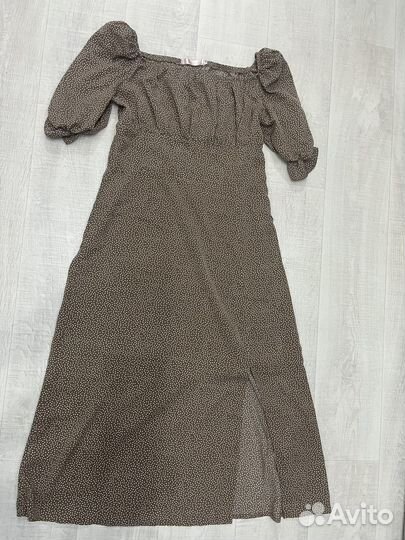 Летнее длинное платье