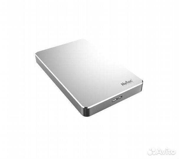 Внешний HDD Netac K330 2Tb, серебристый (NT05K330N