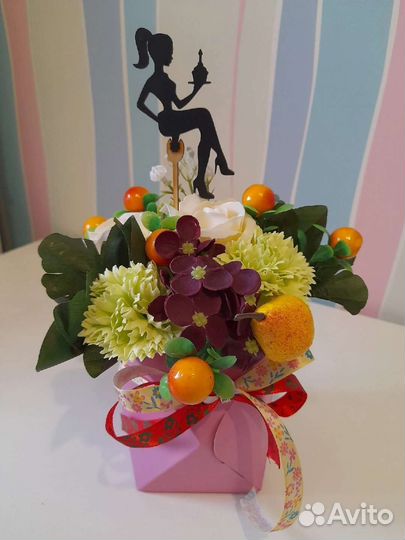 Цветы из мыла