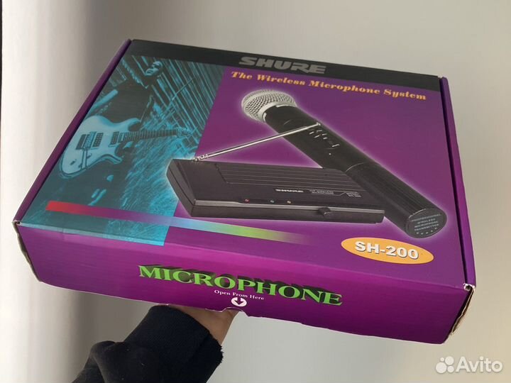 Микрофон для караоке Shure Sh200