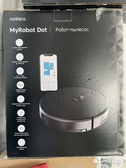 Робот пылесос rombica myrobot Dot