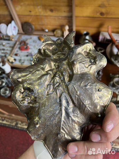 Пепельница Европа шпиатр винтаж