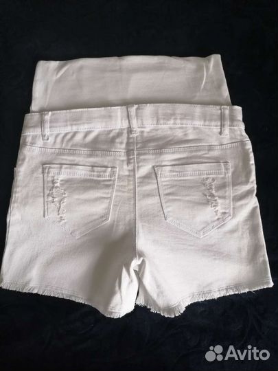 Джинсовые шорты для беременных